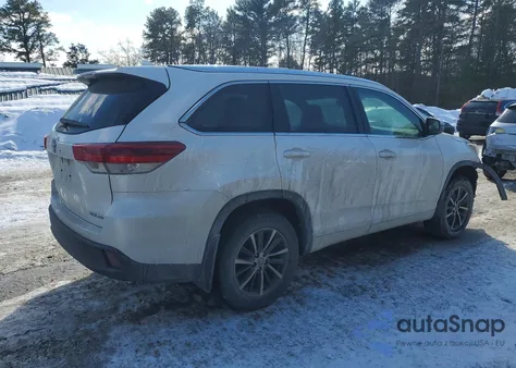 2018 Toyota Highlander Se из США, поврежденный, VIN 5TDJZRFHXJS906893